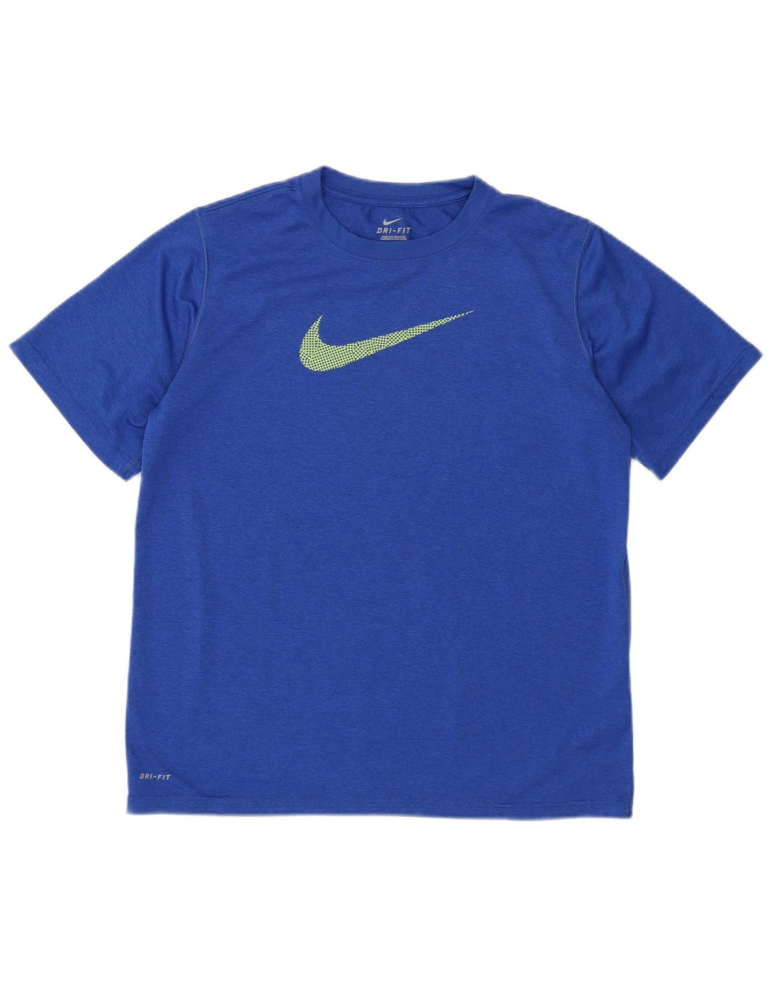 Tricou grafic NIKE Dri Fit pentru băieți Top 13-14 ani XL poliester albastru
