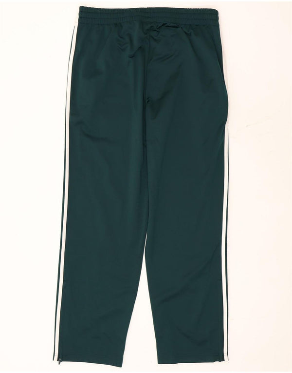 Pantaloni de trening Adidas pentru bărbați, mari, verde, poliester