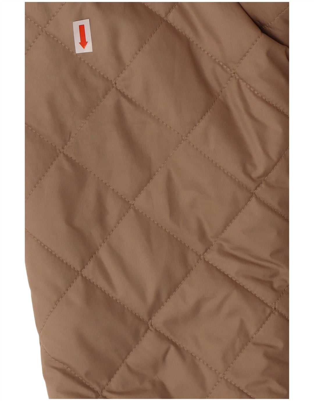 Jachetă matlasată cu glugă pentru femei HOLLISTER UK 10 Small Beige Poliester