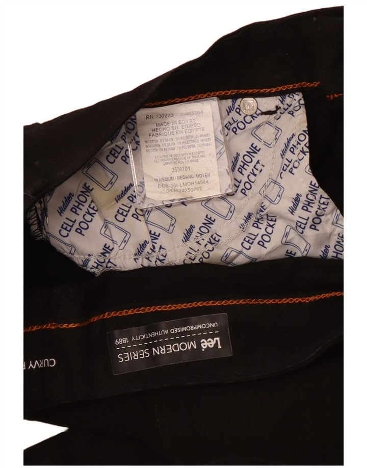 Pantaloni casual pentru femei LEE Modern Series Bootcut US 10 Large W30 L31 Black