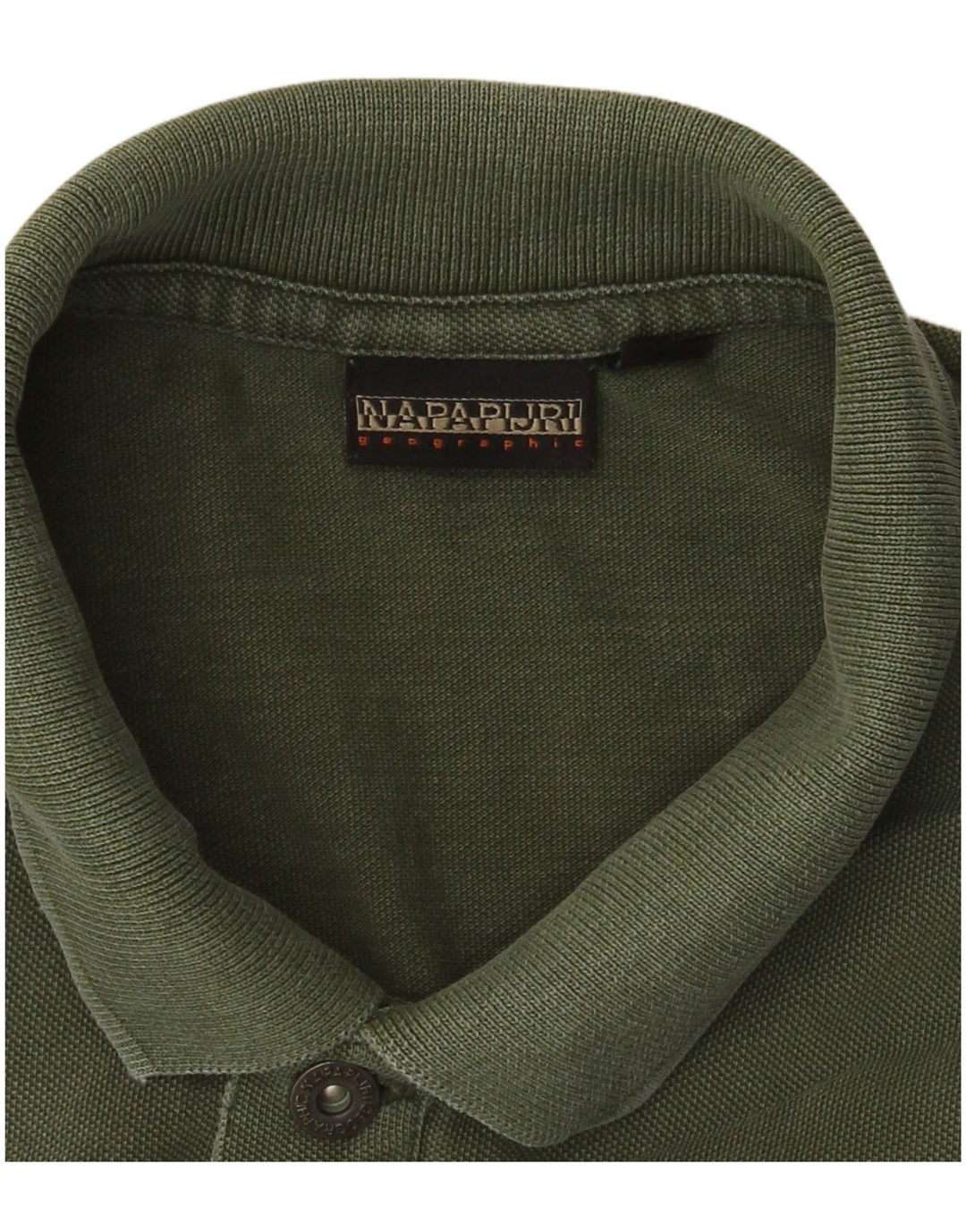 Tricou polo Napapijri pentru bărbați, kaki mare
