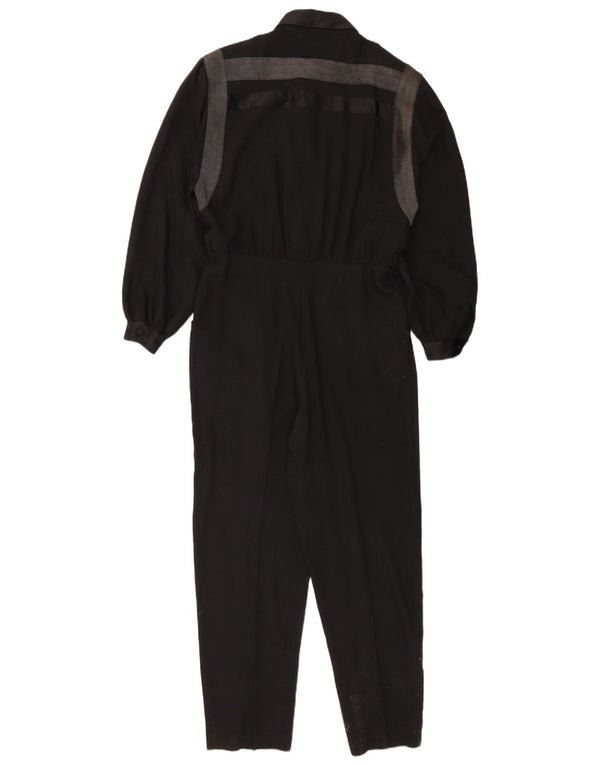 Salopetă cu mânecă lungă pentru femei De Pietri IT 44 Medium Black Colorblock