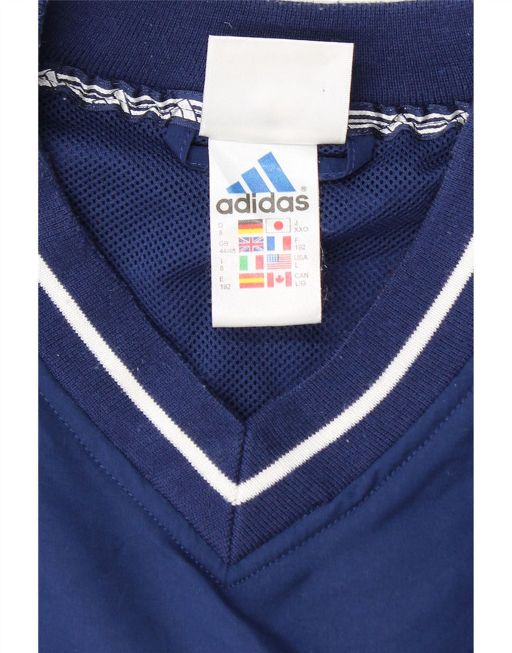 Adidas Pullover Trening Top Jacket UK 44/46 Mare bleumarin