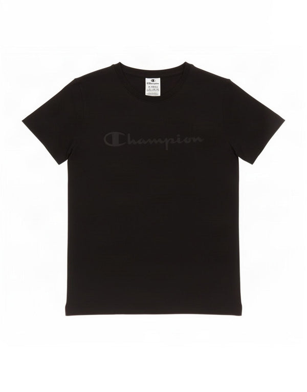 Tricou grafic Champion pentru femei Top UK 6 XS Negru