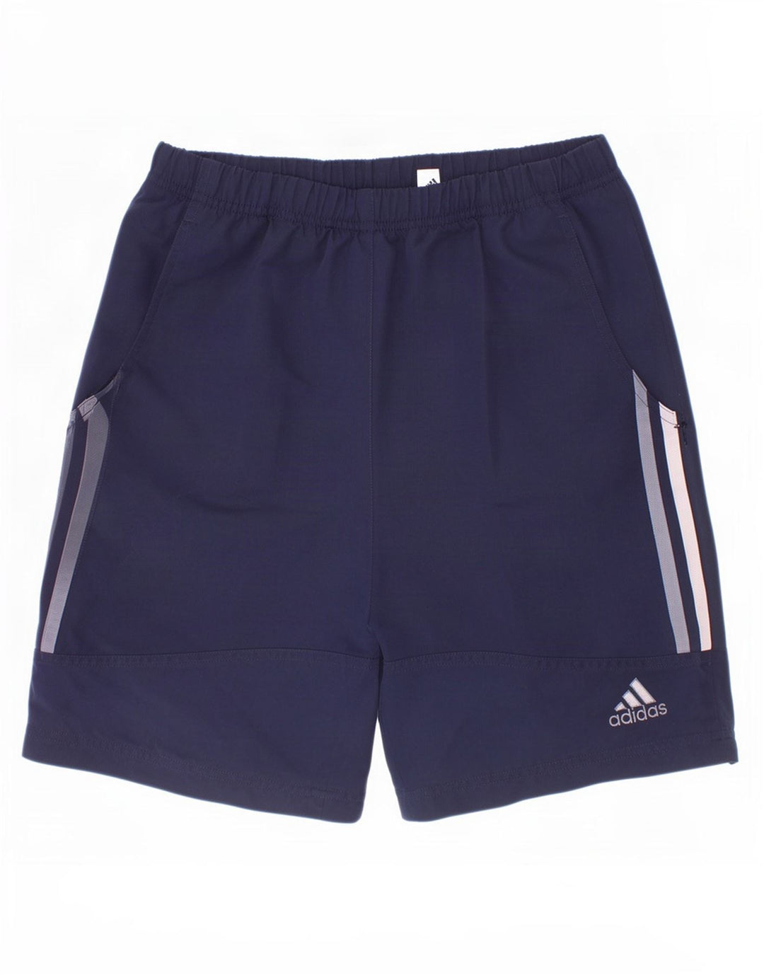 Pantaloni scurți sport pentru băieți Adidas 11-12 ani poliester bleumarin