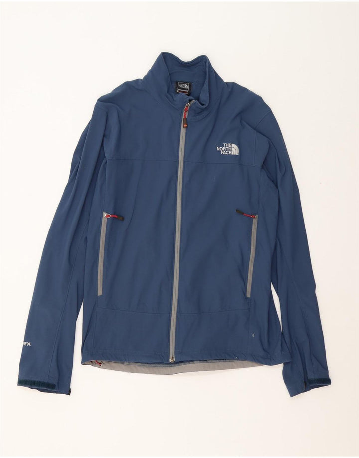 Jachetă de trening pentru bărbați The North Face, albastru bleumarin mediu