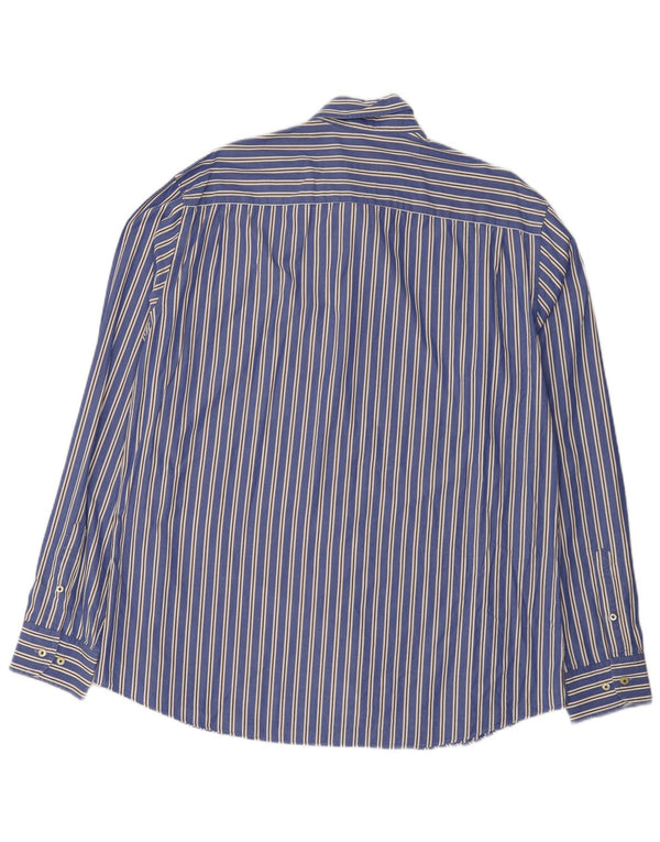 Cămașă Massimo Dutti pentru bărbați 2XL cu dungi albastre