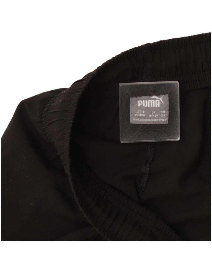 Pantaloni de trening Puma pentru baieti 15-16 ani negri