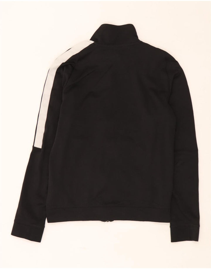 Jachetă de top pentru trening Nike pentru bărbați, bumbac negru color bloc