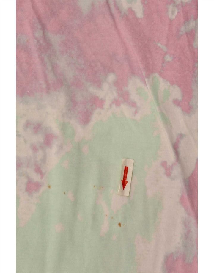 Tricou pentru bărbați Adidas Top Mediu Multicolor Tie Dye Bumbac