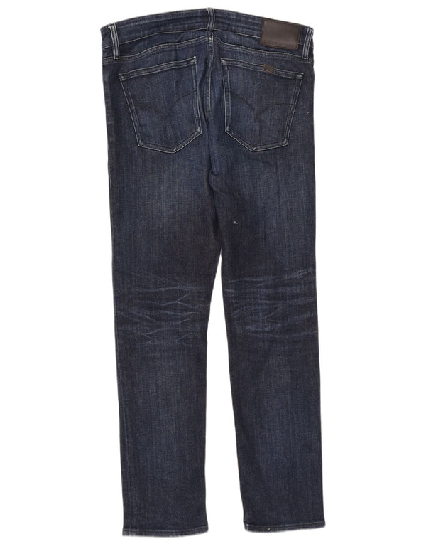 Blugi slim pentru bărbați Calvin Klein W33 L32 bumbac bleumarin
