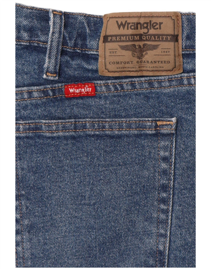 Pantaloni scurți din denim pentru bărbați WRANGLER W40 XL albastru