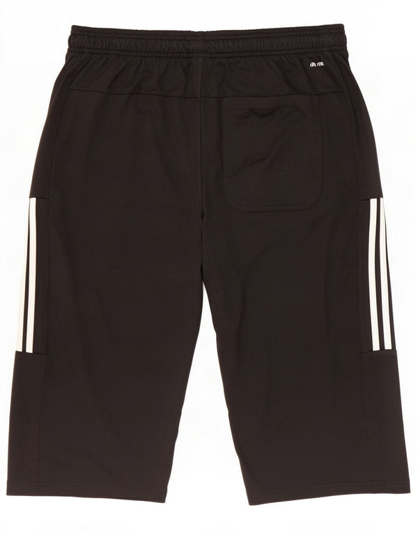 Pantaloni scurți sport Adidas Climalite Bermuda pentru bărbați, mari, negru, poliester