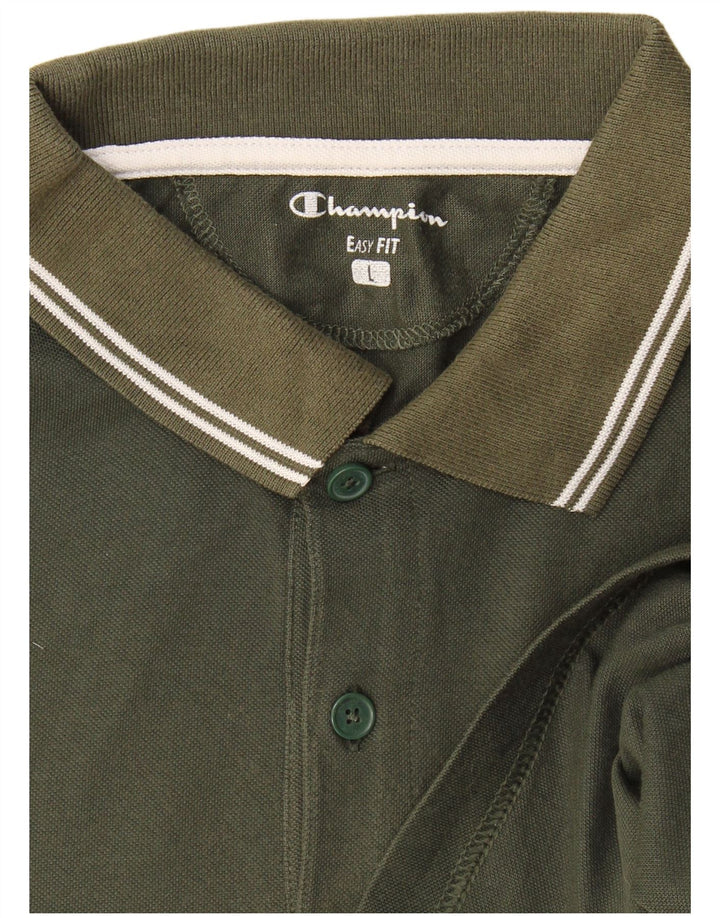 Tricou polo pentru bărbați Champion Easy Fit, mare kaki