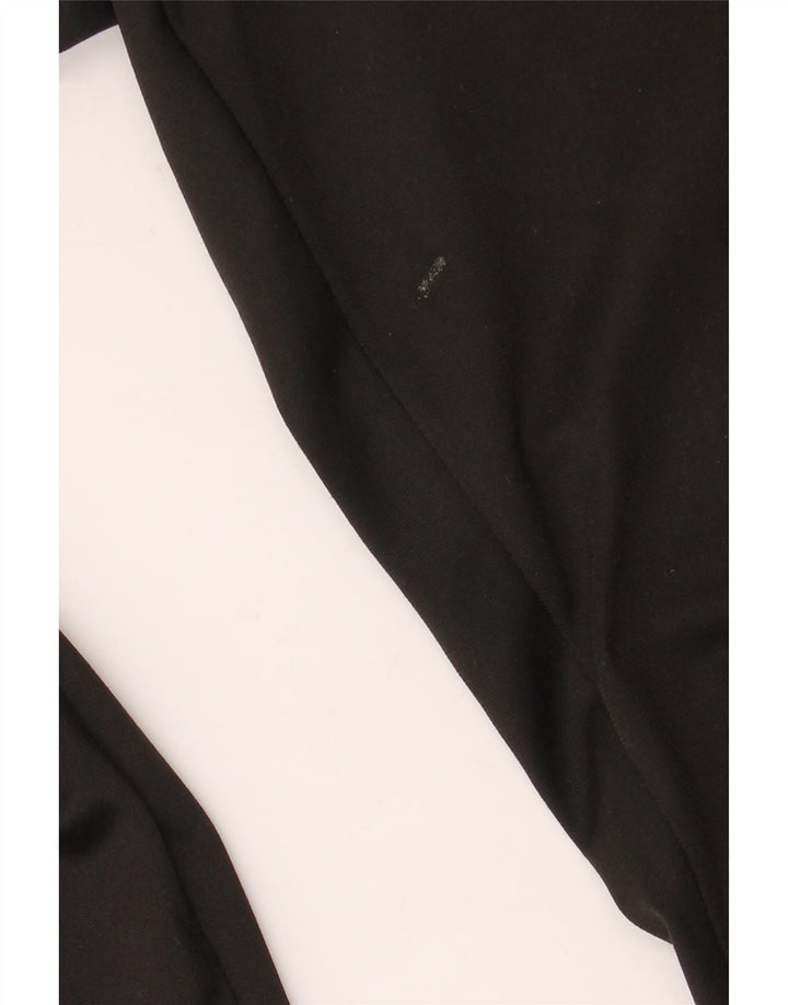 Pantaloni de trening Adidas pentru femei UK 12/14 Poliester mediu negru