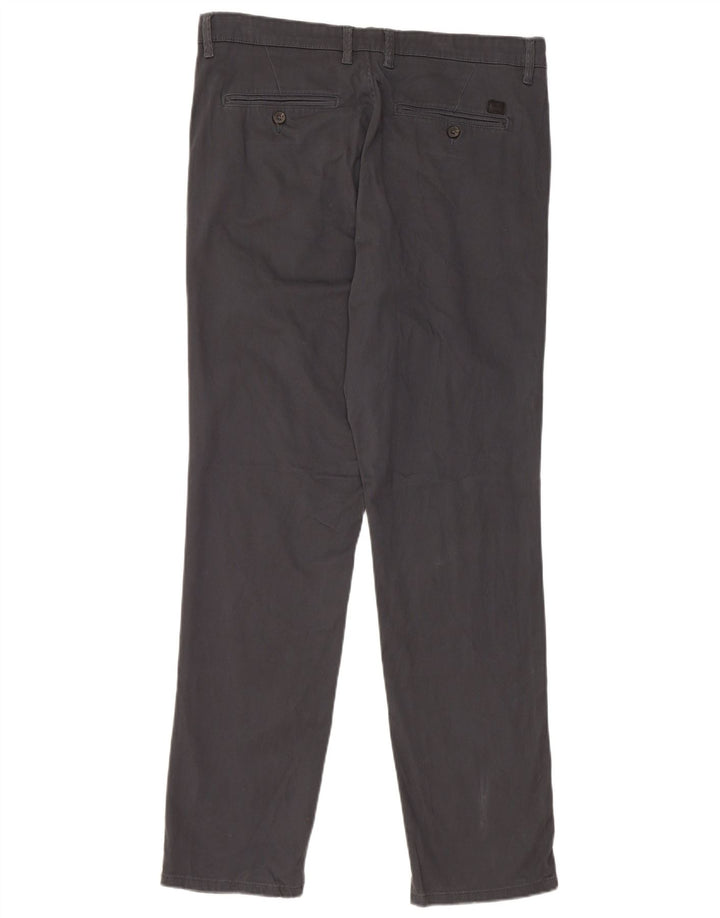 Pantaloni chino slim pentru bărbați JACK & JONES L32 L32 bumbac gri