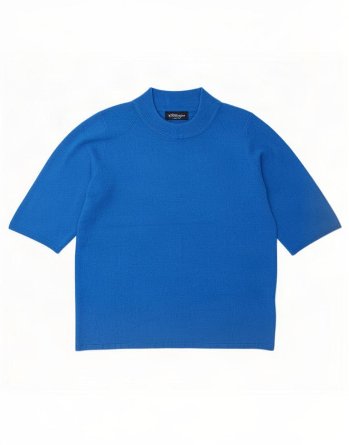 Pulover cu gât țestoasă pentru femei Marks & Spencer UK 14 Medium Blue