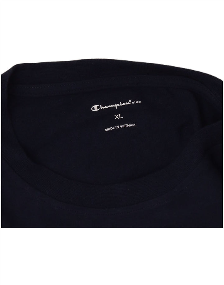 Tricou grafic pentru bărbați Champion Top XL Bleumarin
