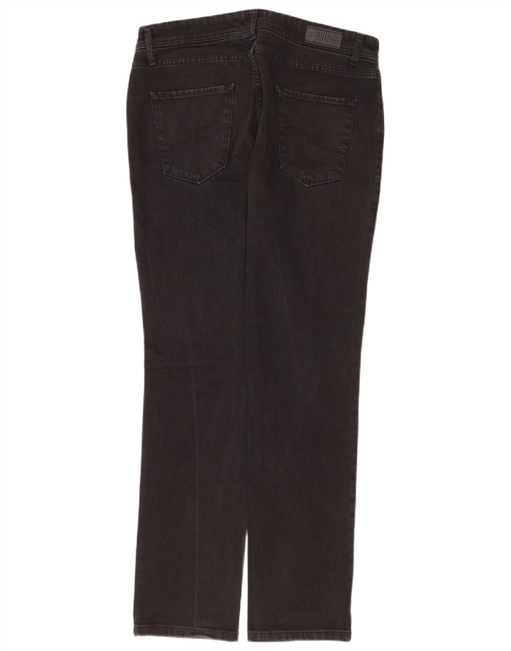 Trussardi blugi subțiri pentru femei W31 L33 bumbac negru