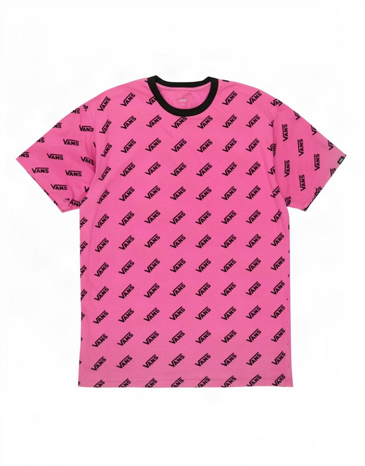 Tricou grafic Vans pentru bărbați Top mare bumbac roz