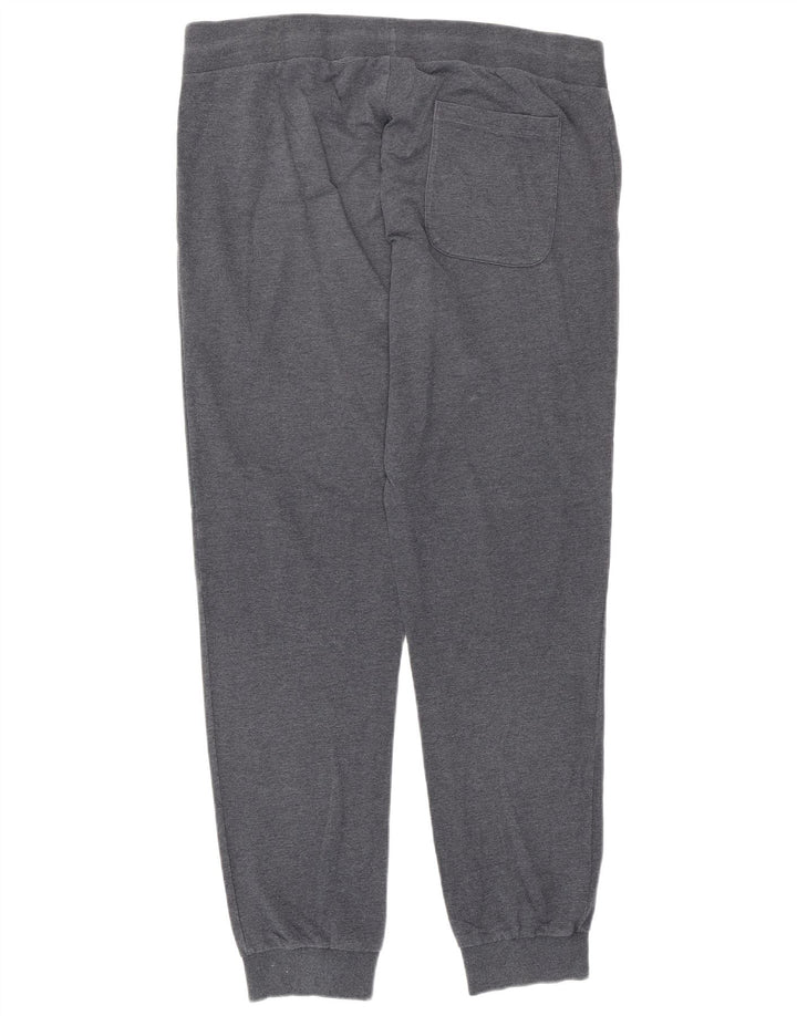 Jack & Jones Pantaloni de trening pentru bărbați Joggeri mari, gri bumbac