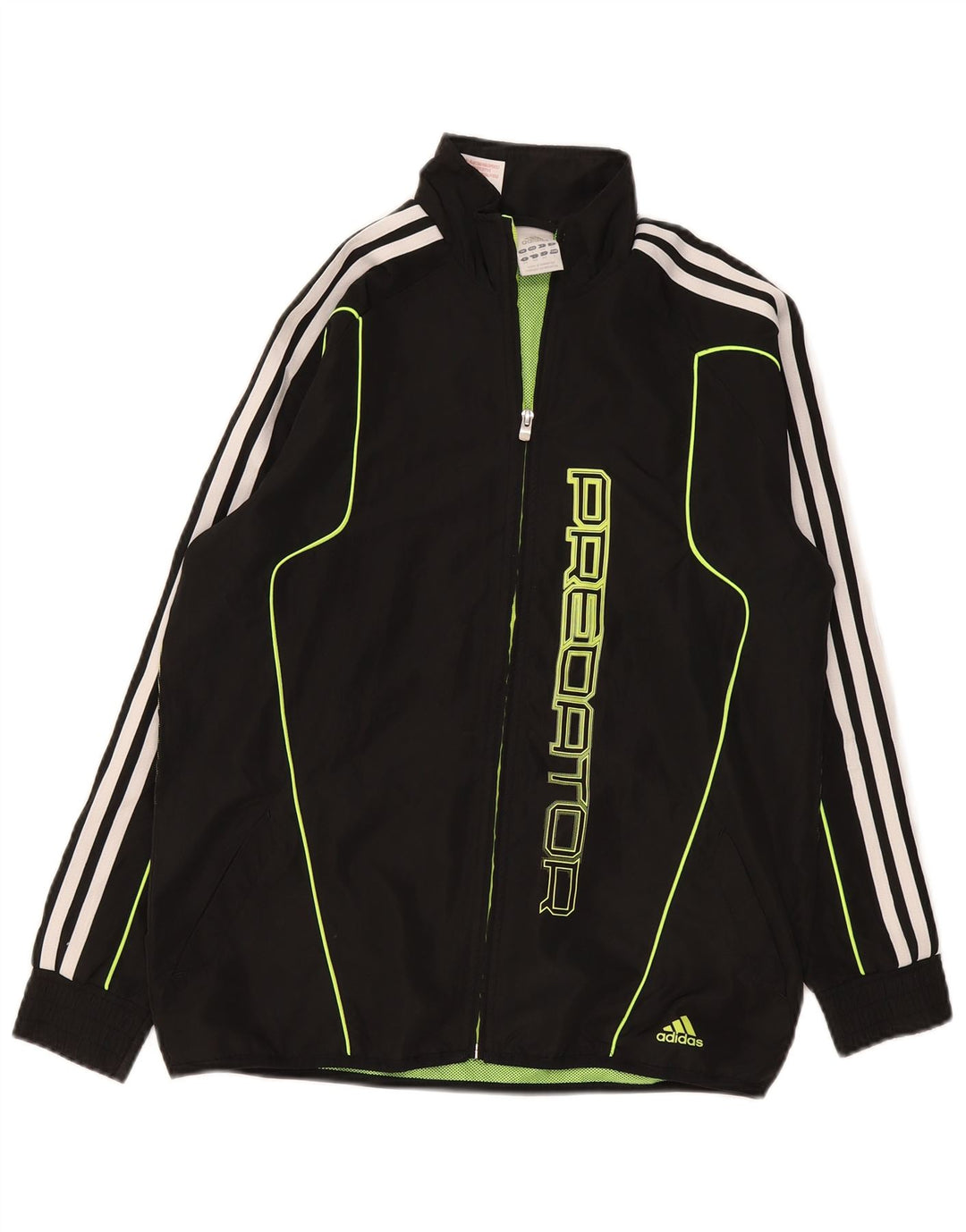 Adidas Boys Graphic Trening Top Jachetă 13-14 ani Poliester negru mare