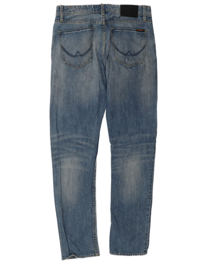 Blugi largi pentru bărbați Superdry W30 L32 Bumbac albastru