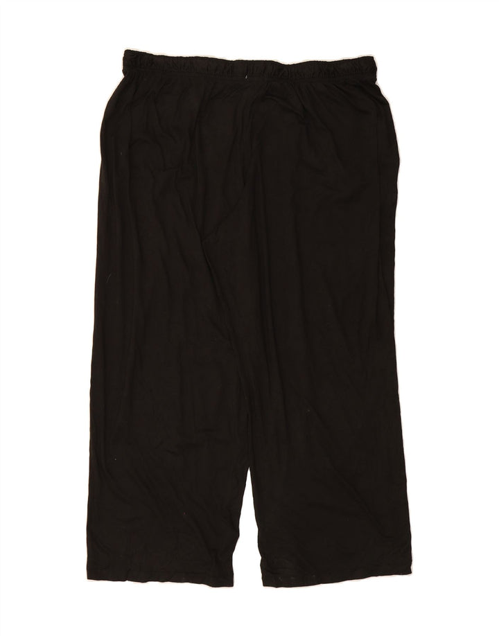 DKNY Womens Tracksuit Trousers UK 20 2XL Black Polyester Vintage Dkny and Second-Hand Dkny from Messina Hembry 