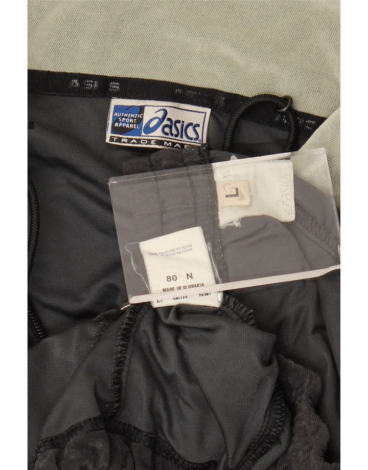 Trening complet Asics pentru bărbați din velur, mare, negru, poliester