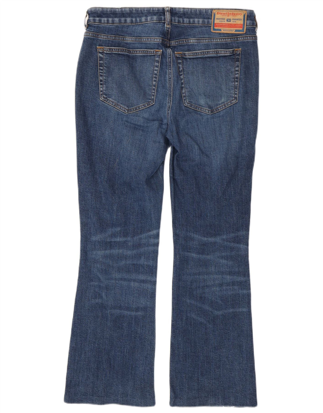 DIESEL Blugi Bootcut pentru femei W30 L28 Bumbac bleumarin