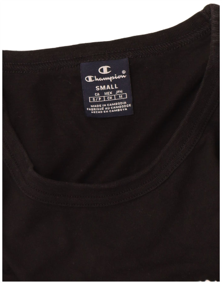 Tricou grafic pentru bărbați CHAMPION Top Mic Negru