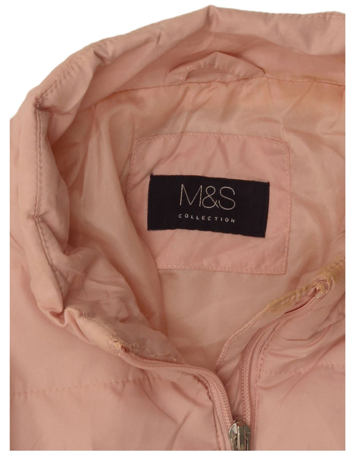 Jachetă căptușită pentru femei Marks & Spencer UK 14, mare, roz
