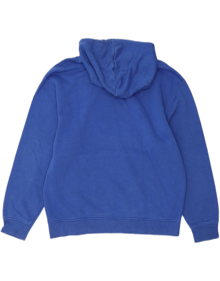 Jumper Jordan pentru bărbați cu capota, mare, albastru, bumbac