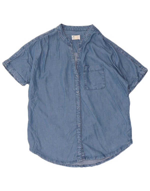 Cămașă supradimensionată cu mânecă scurtă pentru femei Mountain Warehouse UK 10 Small Blue