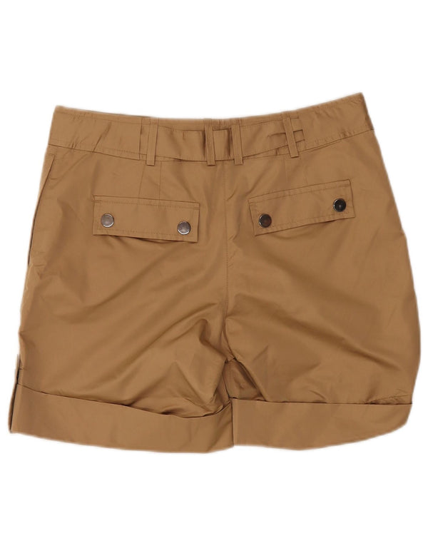 Massimo Dutti Womens Cargo Shorts EU 40 Medium W30 Beige Polyester