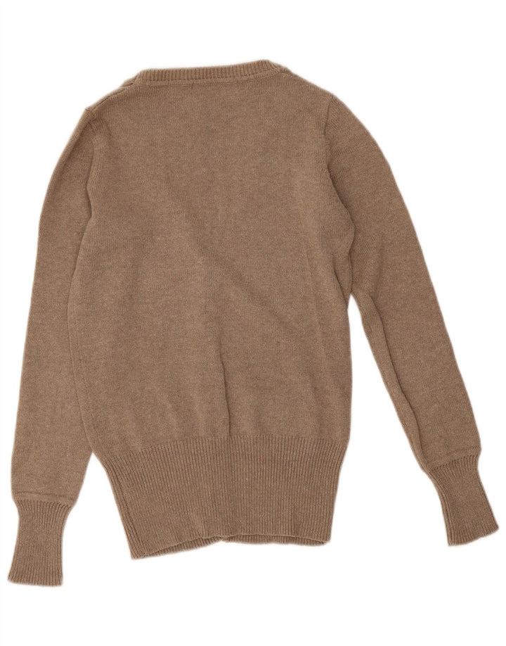 Pulover cardigan pentru femei Zara UK 12, gri mediu