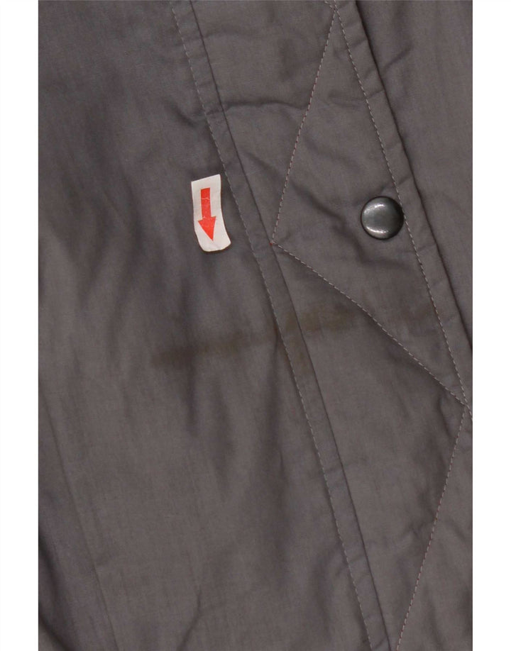Jachetă militară vintage supradimensionată pentru femei IT 48 XL bleumarin
