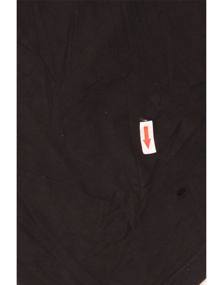 Tricou pentru bărbați Lyle & Scott Top mediu din bumbac negru