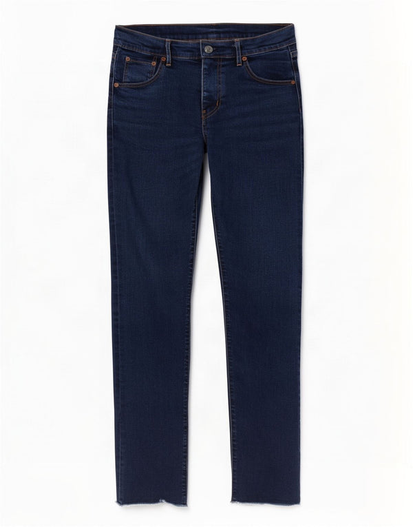 Blugi skinny pentru femei Levi's W28 L29 bumbac bleumarin