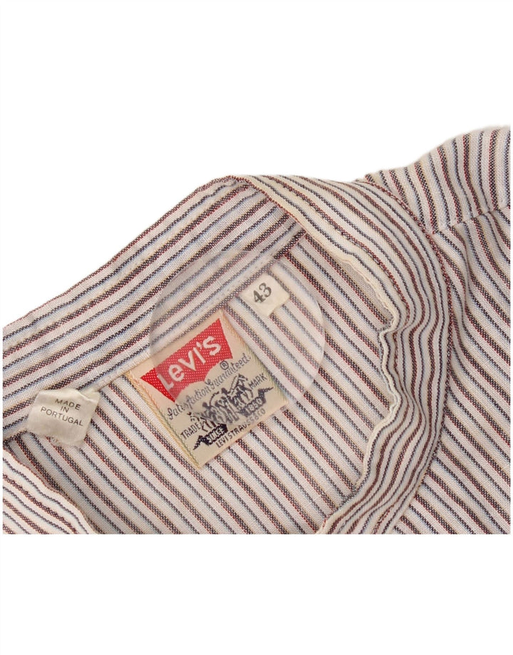 Cămașă pentru bărbați Levi's Mărimea 43 Bumbac cu dungi multicolore mare