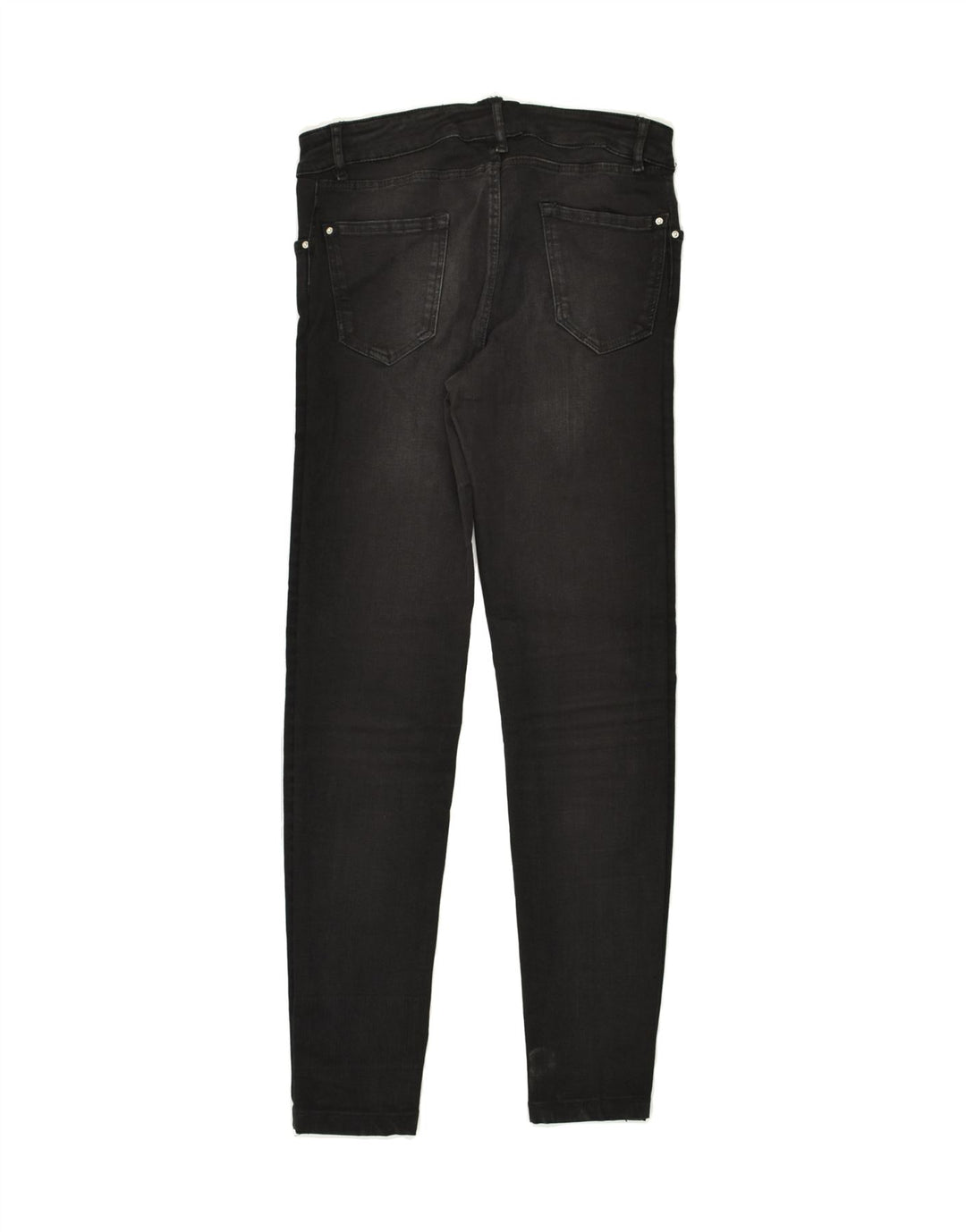 MASSIMO DUTTI Womens Skinny Jeans W28 L27 Black Cotton | Vintage Massimo Dutti | Thrift | Second-Hand Massimo Dutti | Used Clothing | Messina Hembry 