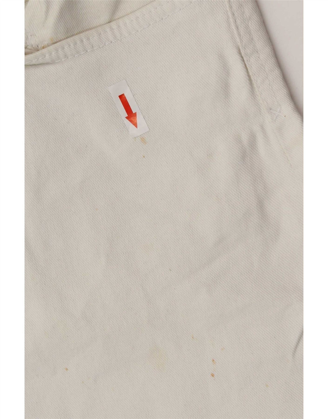 Blugi tăiați pentru bărbați Zara EU 40 Medium L31 L25 Bumbac alb