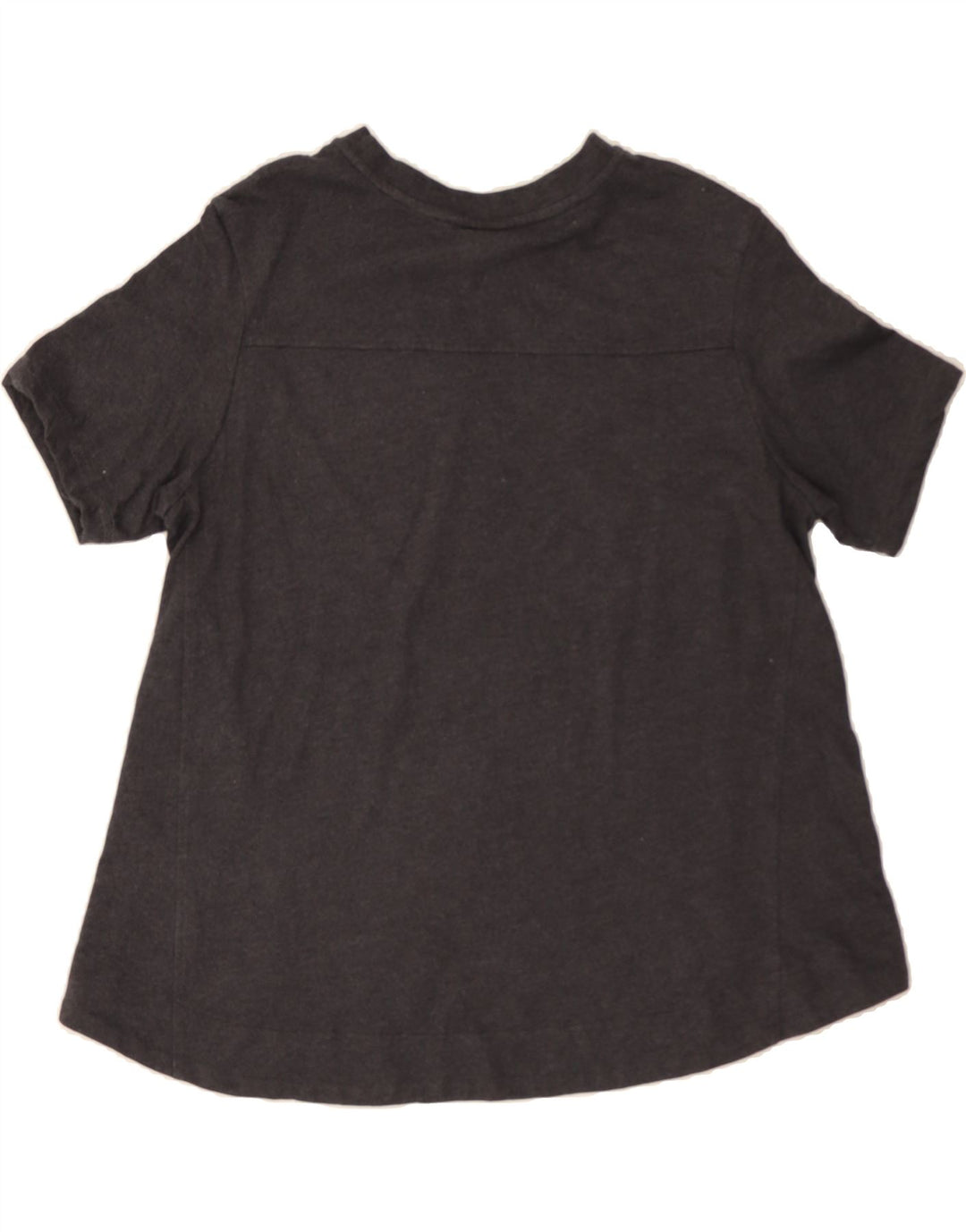 NIKE Womens T-Shirt Top UK 16 Large Grey Cotton Vintage Nike and Second-Hand Nike from Messina Hembry 