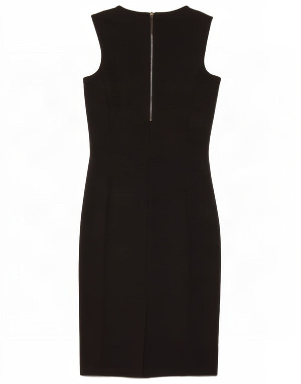 Rochie teacă fără mâneci pentru femei Zara UK 6 XS Viscoză neagră
