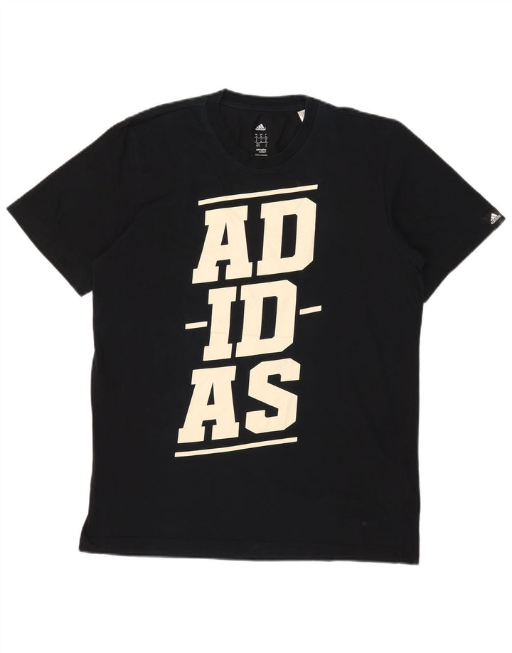 Tricou Adidas Climalite Graphic Top Medium Negru Bumbac