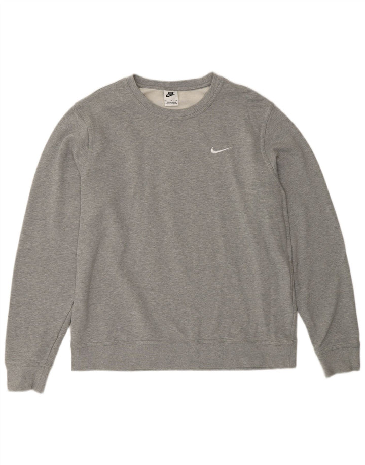 Pulover Nike pentru bărbați, XL, bumbac cu pete gri