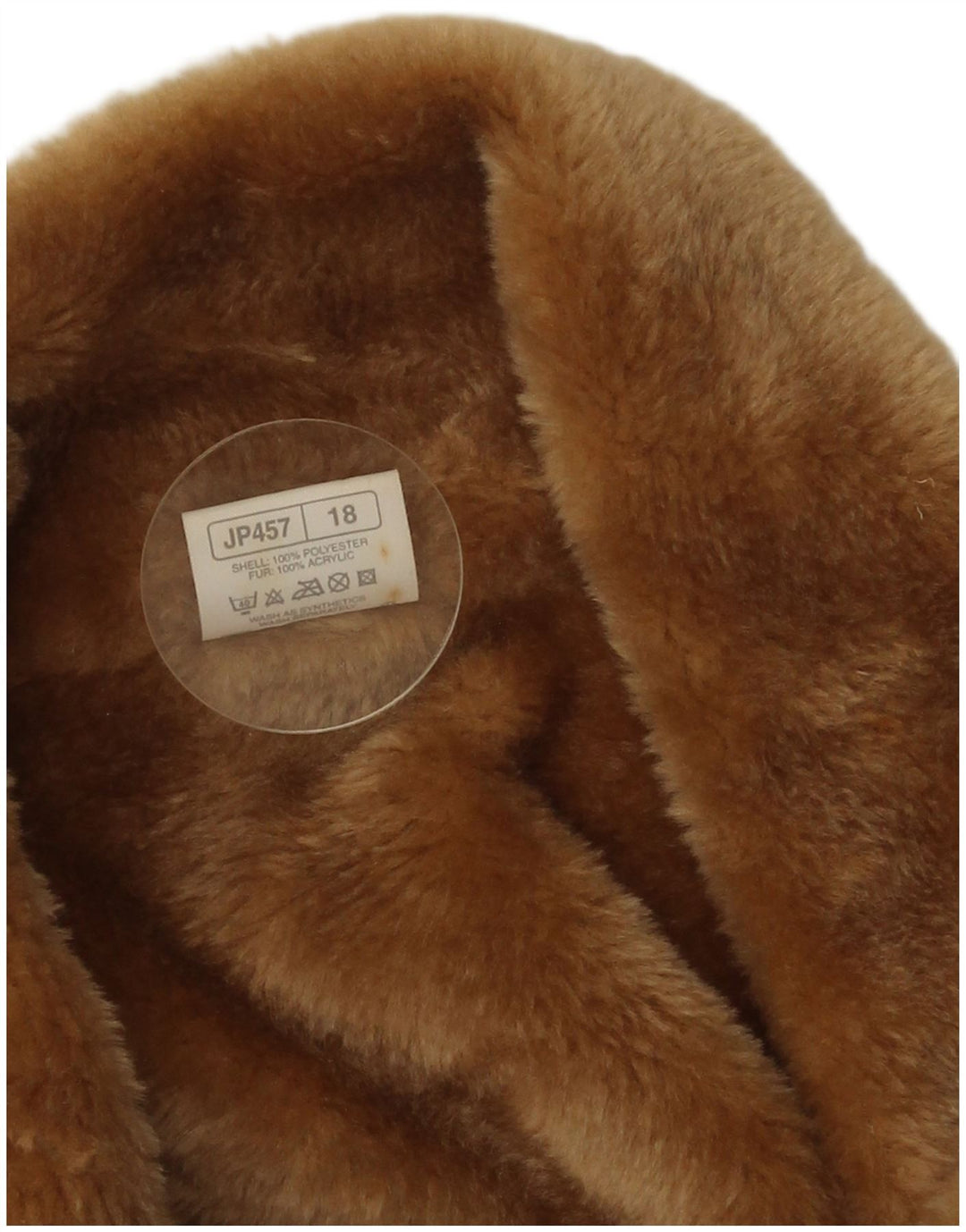 Pardesiu Sherpa Classics pentru femei UK 18 XL poliester bej