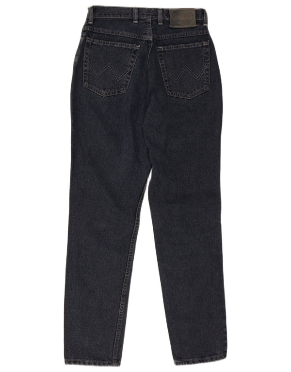 Blugi conici Wrangler Scarlett pentru femei cu talie înaltă W30 L29 bumbac bleumarin