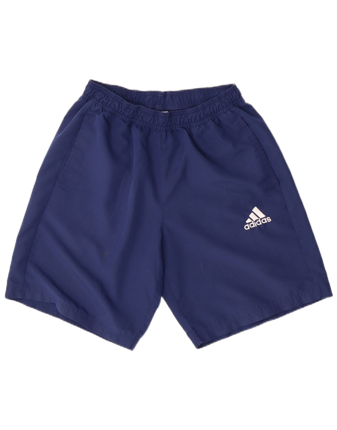 Pantaloni scurți sport ADIDAS pentru bărbați, poliester mediu bleumarin