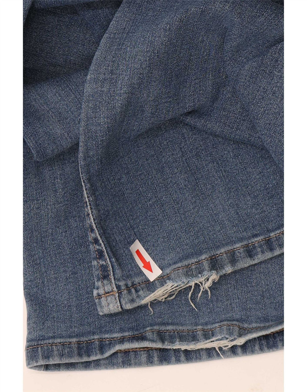 Blugi evazați pentru femei Dkny W27 L31 Bumbac albastru
